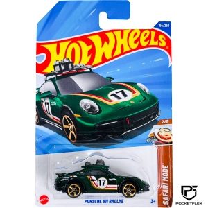 Hot Wheels | PORSCHE 911 RALLYE | 2/5 & 154/250 - GREEN