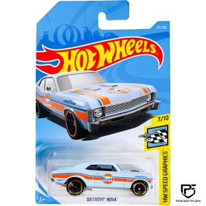 Hot Wheels | ‘68 CHEVY NOVA | 7/10 & 67/250 - GULF