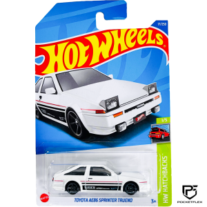 Hot Wheels | TOYOTA AE86 SPRINTER TRUENO | 1/5 & 17/250 - WHITE