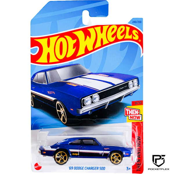Hot Wheels | ‘69 DODGE CHARGER 500 | 8/10 & 240/250 - PURPLE