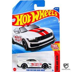 Untitled Hot Wheels | FORD MUSTANG DARK HORSE | 7/10 & 218/250 - WHITE