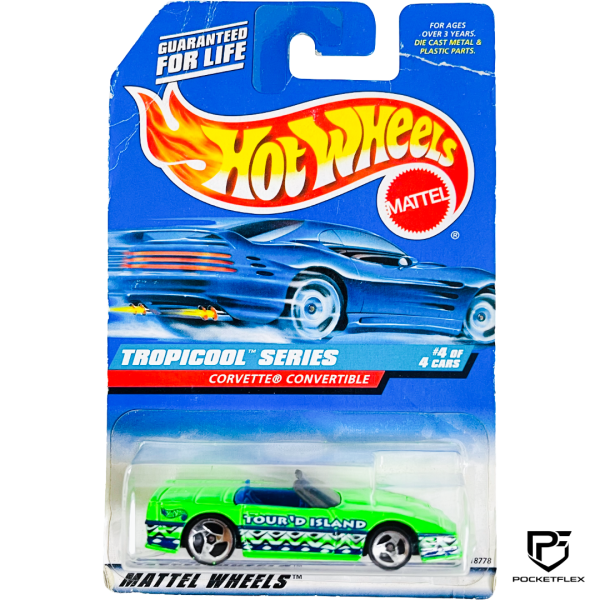 Hot Wheels | CORVETTE CONVERTIBLE | 2004 RELEASED CARD