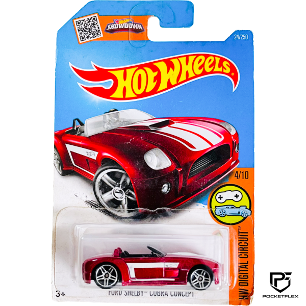 Hot Wheels | FORD SHELBY COBRA CONCEPT | 4/10 & 24/250 - RED