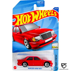 Hot Wheels | MERCEDES-BENZ 500 E | 2/10 & 86/250 - RED