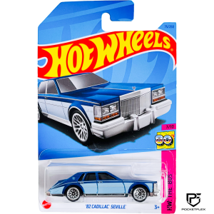 Hot Wheels | ‘82 CADILLAC SEVILLE | 7/10 & 75/250 - BLUE