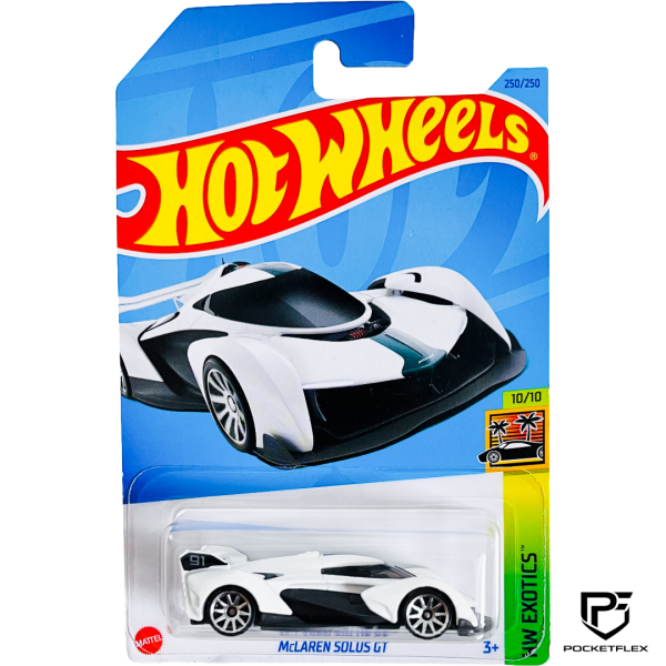 HOT WHEELS | MCLAREN SOLUS GT | 10/10 & 250/250 - WHITE