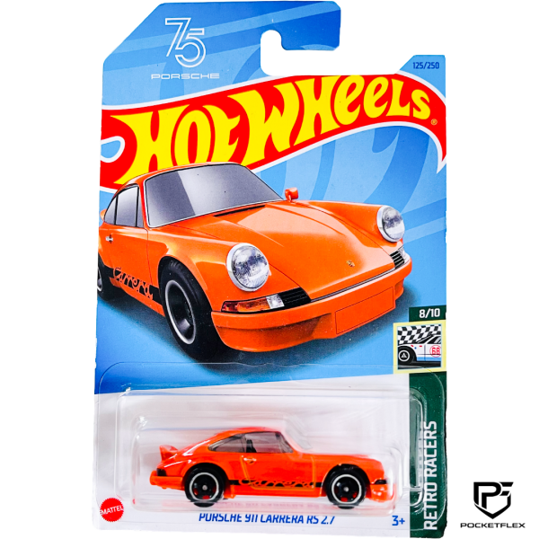 Hot Wheels | PORSCHE 911 CARRERA RS 2.7 | 8/10 & 125/250 - ORANGE