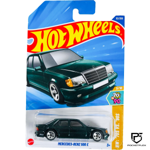 Hot Wheels | MERCEDES-BENZ 500 E | 3/10 & 52/250 - GREEN