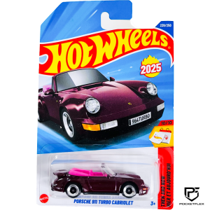Hot Wheels | PORSCHE 911 TURBO CABRIOLET | 10/10 & 239/250 - PURPLE