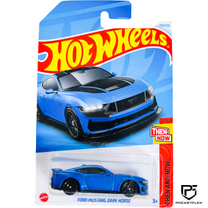Untitled Hot Wheels | FORD MUSTANG DARK HORSE | 10/10 & 250/250 - BLUE