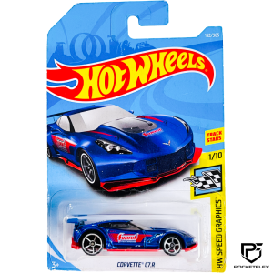 Hot Wheels | CORVETTE C7.R | 1/10 & 152/365 - BLUE