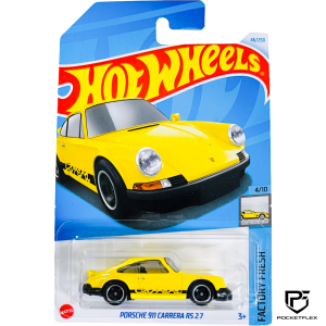 Hot WHEELS | PORSCHE 911 CARRERA RS 2.7 | 4/10 & 46/250 - YELLOW