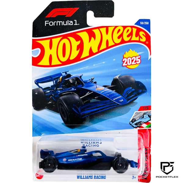 Hot WHEELS | F1 WILLIAMS RACING | 1/5 & 59/250 - Formula 1