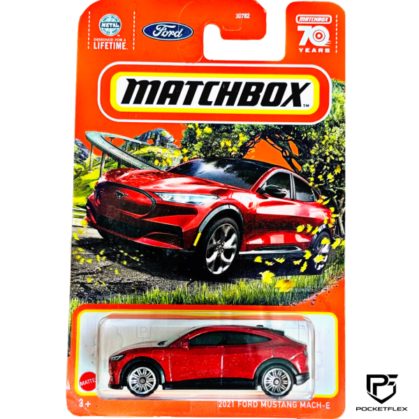 Matchbox - 2021 FORD MUSTANG MACH-E - 70th Anniversary Edition