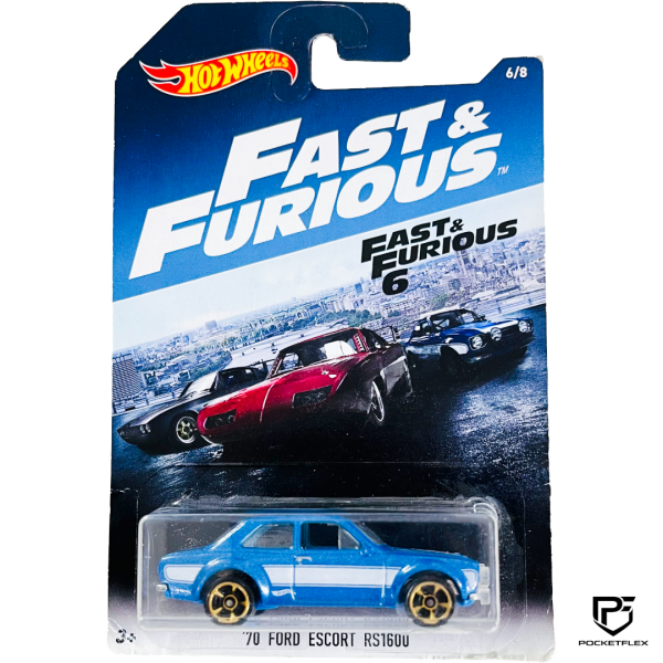 Hot Wheels | ‘70 FORD ESCORT RS1600 | FAST & FURIOUS FIRST EDITIONS - 6/8