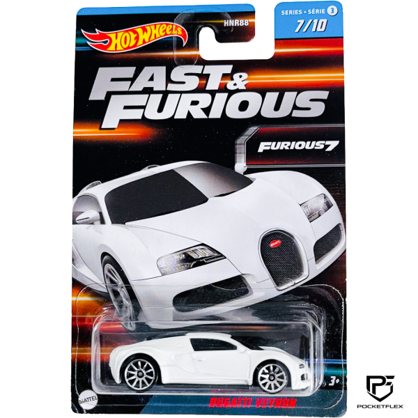 Hot WHEELS | BUGATTI VEYRON | FAST & FURIOUS SERIES 3 - 7/10