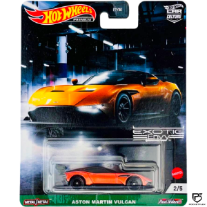 Hot Wheels Premium Exotic Envy | Aston Martin Vulcan | #2/5