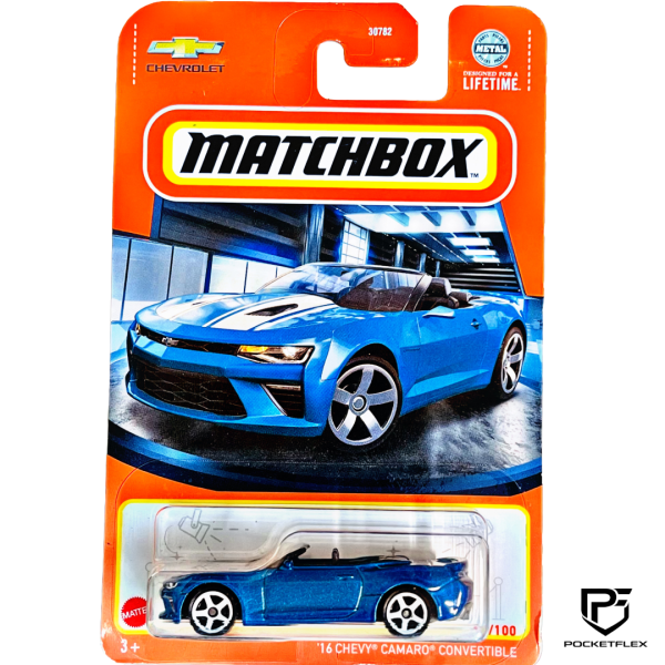 Matchbox #31/100 - ‘16 CHEVY CAMARO CONVERTIBLE