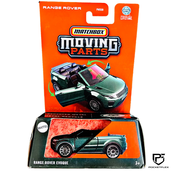 Matchbox Moving Parts #22/50 - RANGE ROVER EVOQUE
