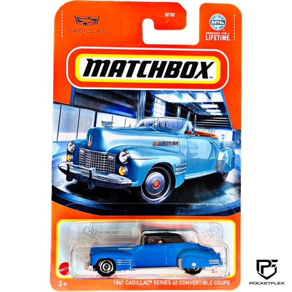 Matchbox #59/100 - 1941 CADILLAC SERIES 62 CONVERTIBLE COUPE