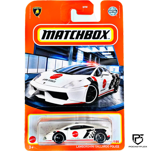 Matchbox #69/100 - Lamborghini Gallardo Police