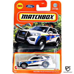 Matchbox #36/100 - 2023 FORD POLICE INTERCEPTOR UTILITY
