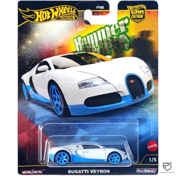 Hot Wheels Premium Car Culture | Bugatti Veyron | Hammer Drop 1/5