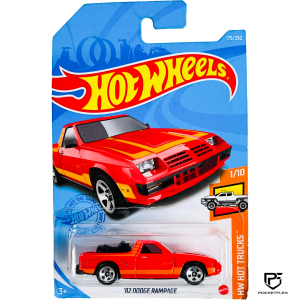 Hot Wheels | ‘82 DODGE RAMPAGE | 1/10 & 175/250 - RED