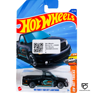Hot Wheels | ‘99 FORD F-150 SVT LIGHTNING | 7/10 & 94/250 - BLACK