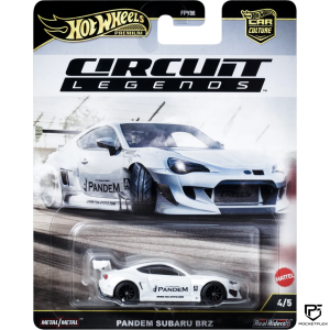 Hot Wheels Premium Car Culture | Pandem Subaru BRZ | Circuit Legends 4/5