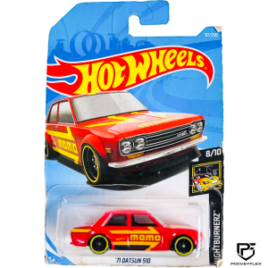 Hot Wheels | 71’ DATSUN 510 | 8/10 & 97/250 - RED