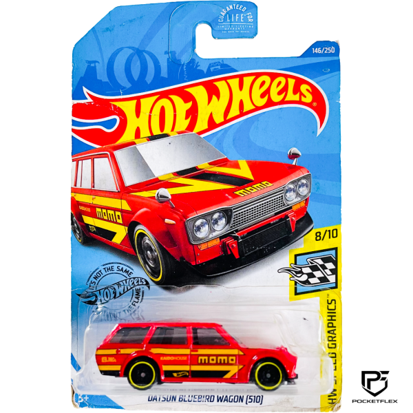 Hot Wheels | DATSUN BLUEBIRD WAGON (510) | 8/10 & 146/250 - MOMO