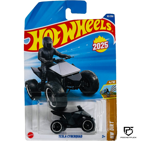 Hot Wheels | TESLA CYBERQUAD | 4/10 & 82/250 - SILVER