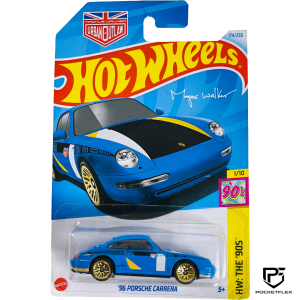 Hot Wheels | ‘96 PORSCHE CARRERA | 1/10 & 174/250 - BLUE