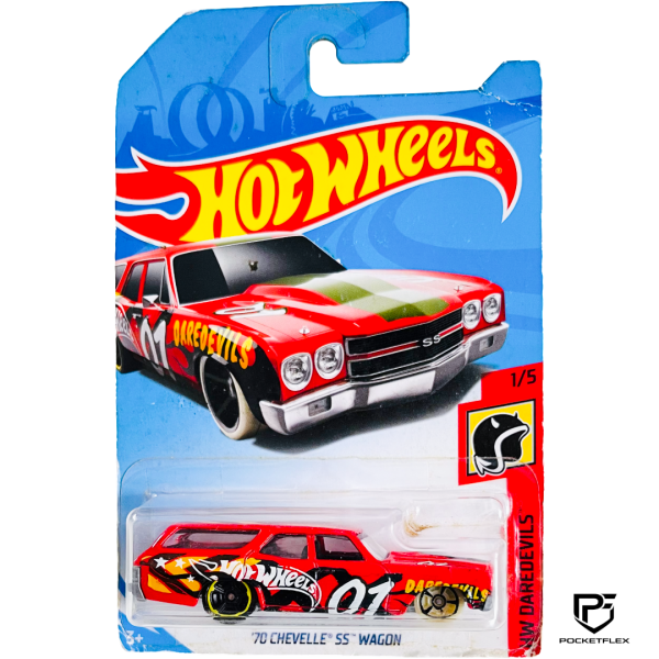 Hot Wheels | ‘70 CHEVELLE SS WAGON |  1/5 - RED