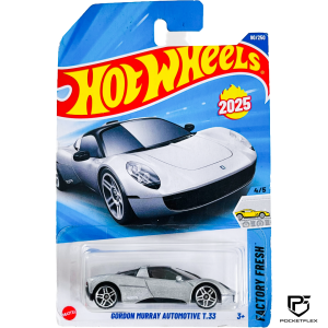 Untitled Hot Wheels | GORDON MURRAY AUTOMOTIVE T.33 | 4/5 & 90/250 - SILVER