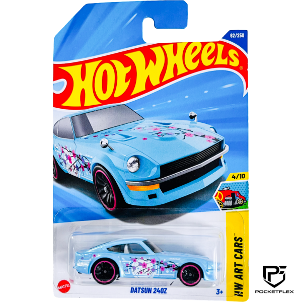 Hot Wheels | DATSUN 240z | 4/10 & 62/250 - BLUE