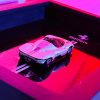 Ferrari Daytona SP3 | PREMIUM 3D DIECAST SHADOW BOX FRAME | 1:64 SCALE - WHITE