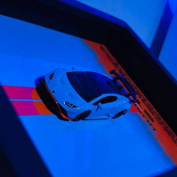 Lamborghini Huracan STO | PREMIUM 3D DIECAST SHADOW BOX FRAME | 1:64 SCALE