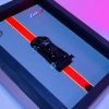 Pagani Zonda R | PREMIUM 3D DIECAST SHADOW BOX FRAME | 1:64 SCALE - BLACK