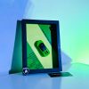Lamborghini Aventador Roadster | PREMIUM 3D DIECAST SHADOW BOX FRAME | 1:64 Scale - GREEN