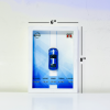 NISSAN GT-R R35 | PREMIUM 3D DIECAST SHADOW BOX FRAME | BLUE w/white stripes