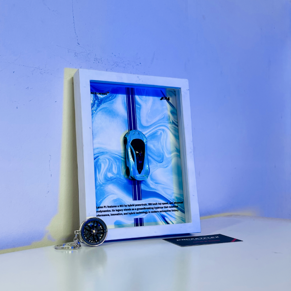 McLaren P1 | PREMIUM 3D DIECAST SHADOW BOX FRAME | 1:64 SCALE