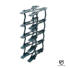 5-Tier 1:64 Diecast Display Rack | Minimalist Vertical Holder for Hot Wheels & Mini GT Collections