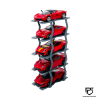 5-Tier 1:64 Diecast Display Rack | Minimalist Vertical Holder for Hot Wheels & Mini GT Collections