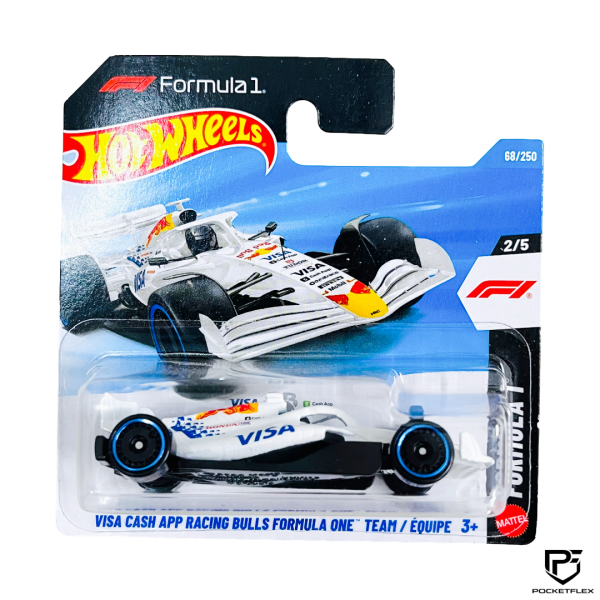 Hot Wheels | VISA CASH APP RACING BULLS FORMULA ONE F1 | 2/5 & 68/250