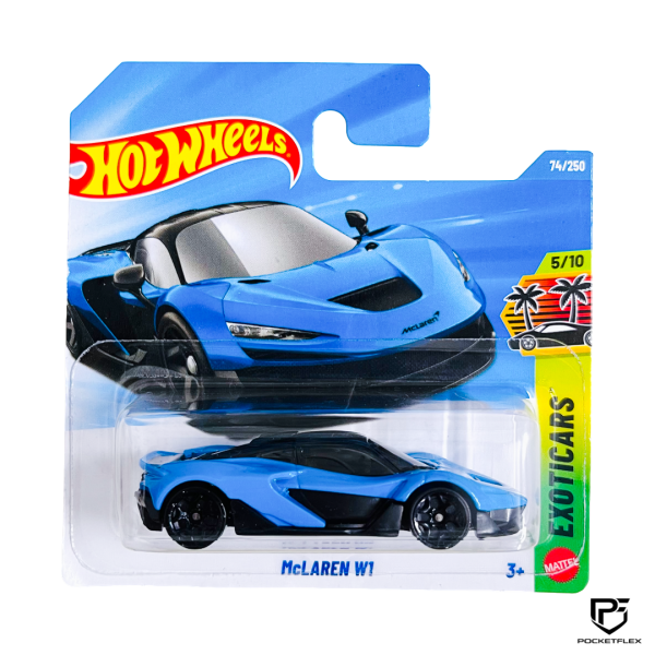 Hot Wheels | MCLAREN W1 | 74/250 & 5/10 - Blue