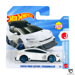Hot Wheels | TOYOTA PRIUS CUSTOM/PERSONNALISE | 1/10 & 60/250 - WHITE