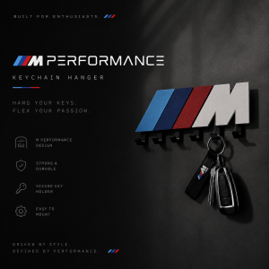 M Performance Keychain Hanger | BMW themed key holder