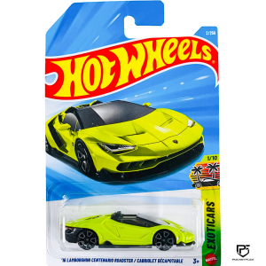 Hot Wheels | ‘16 LAMBORGHINI CENTENARIO ROADSTER/CABRIOLET DECAPOTABLE | 1/10 & 2/250 - NEON